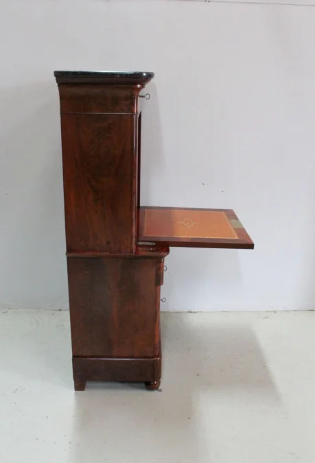 Rare Small Secretary-Convenient Restoration - Nineteenth