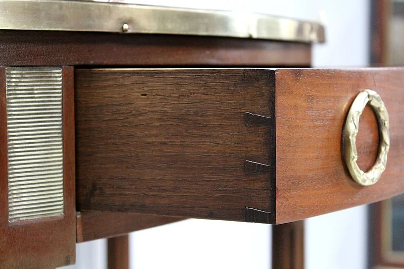 Half-moon console Louis XVI - nineteenth
