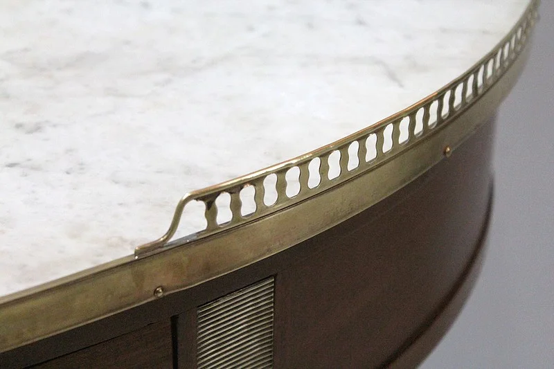 Half-moon console Louis XVI - nineteenth