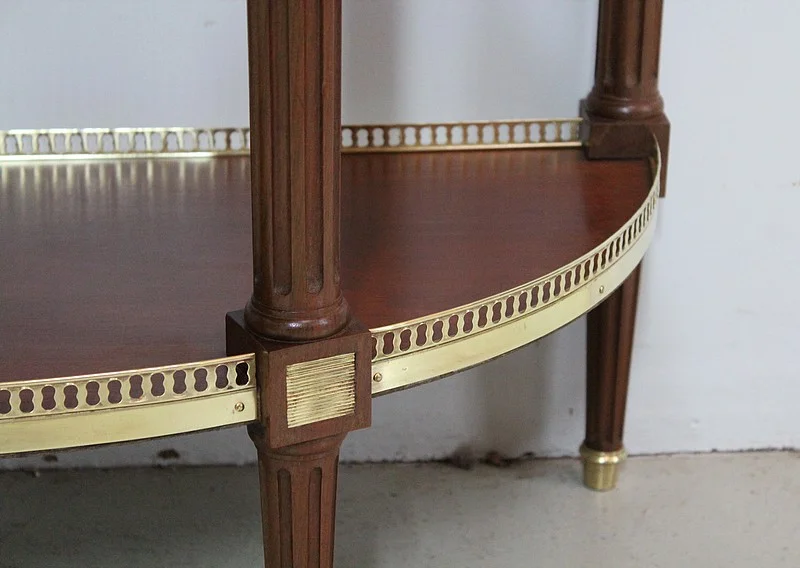 Half-moon console Louis XVI - nineteenth