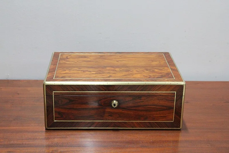 Writing case marine - XIXth