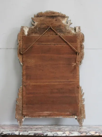 Miroir à fronton Louis XVI – XIXème
