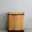 Coffre à linge Napoléon III matelassé – XIXème