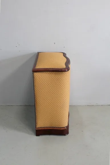 Coffre à linge Napoléon III matelassé – XIXème