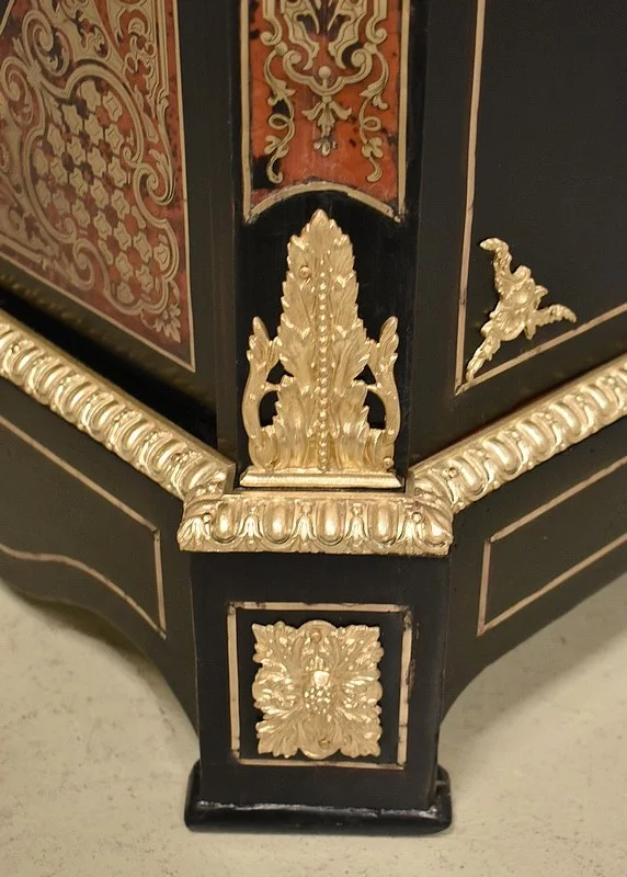 Meuble NAPOLEON III en Marqueterie "Boulle" XIXe