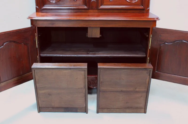 Buffet two-body port Louis XV - XVIII