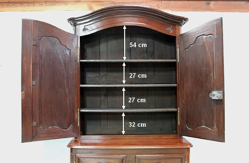 Buffet two-body port Louis XV - XVIII
