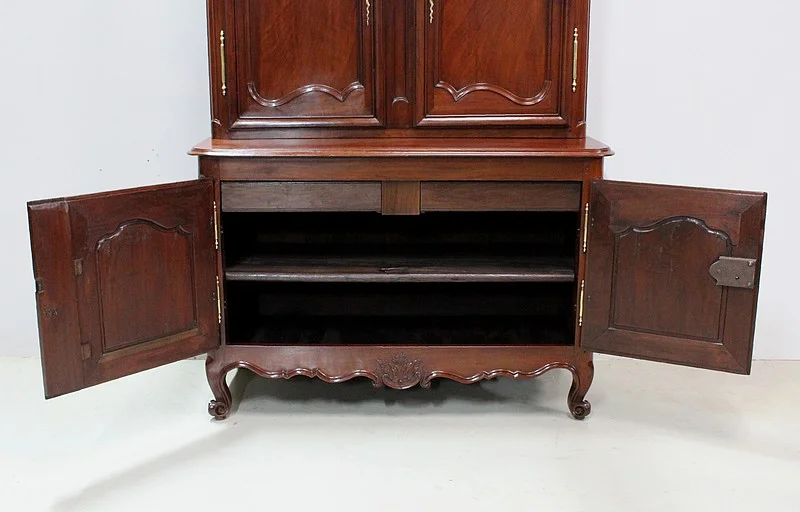 Buffet two-body port Louis XV - XVIII