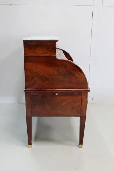 Imposing desk with Directoire cylinder - XVIII