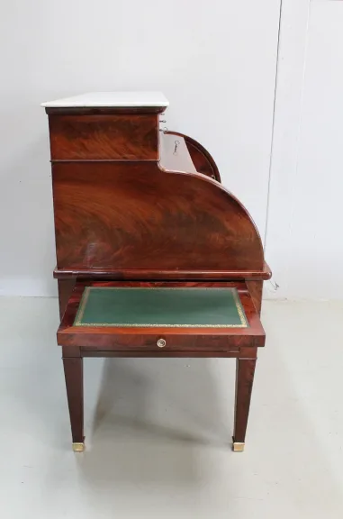 Imposing desk with Directoire cylinder - XVIII
