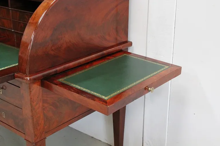 Imposing desk with Directoire cylinder - XVIII