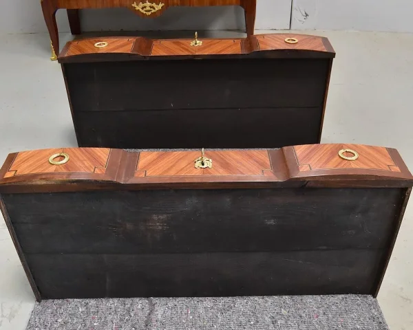 Commode en Marqueterie Transition Louis XV / Louis XVI – 1ère partie XIXe