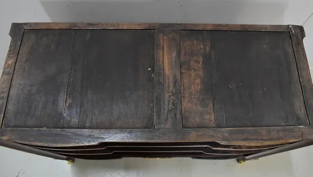 Commode en Marqueterie Transition Louis XV / Louis XVI – 1ère partie XIXe