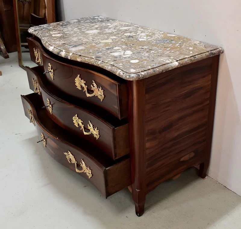 LOUIS XV PERIOD CHEST OF DRAWERS
