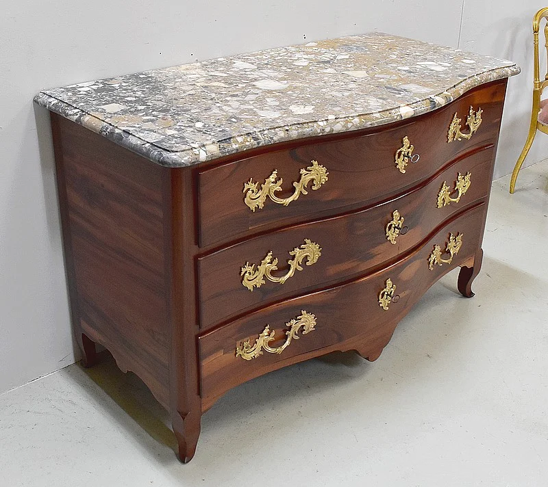 LOUIS XV PERIOD CHEST OF DRAWERS
