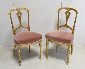 PAAR NAPOLEON III ZEITRAUMSTÜHLE