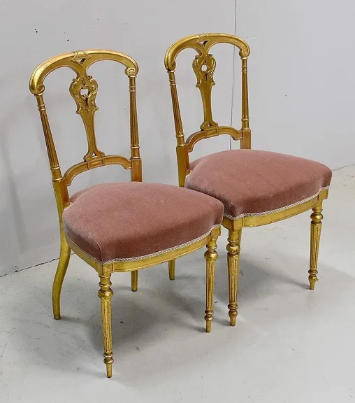 PAAR NAPOLEON III ZEITRAUMSTÜHLE