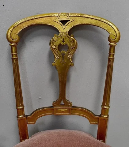 PAIR OF NAPOLEON III PERIOD CHAIRS