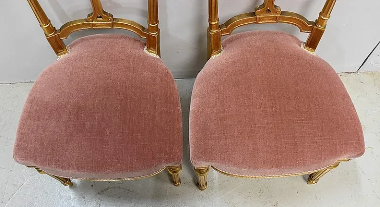 PAAR NAPOLEON III ZEITRAUMSTÜHLE