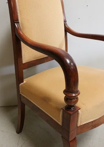 PAIR OF FRENCH DIRECTOIRE PERIOD ARMCHAIRS