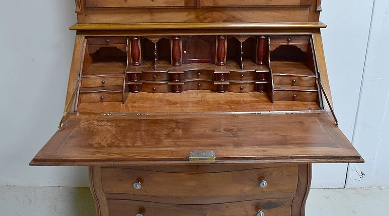 FRENCH BUREAU BOOKCASE