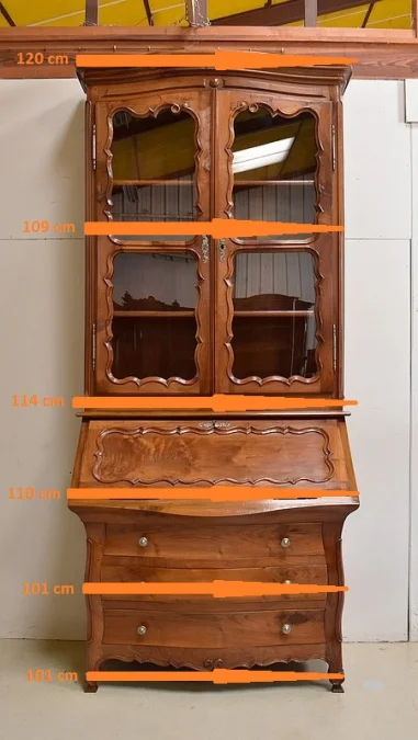 FRENCH BUREAU BOOKCASE
