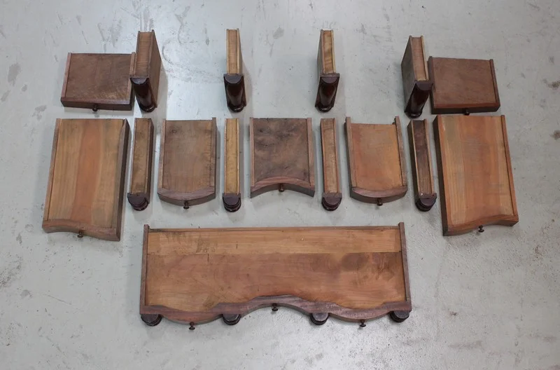 FRENCH BUREAU BOOKCASE