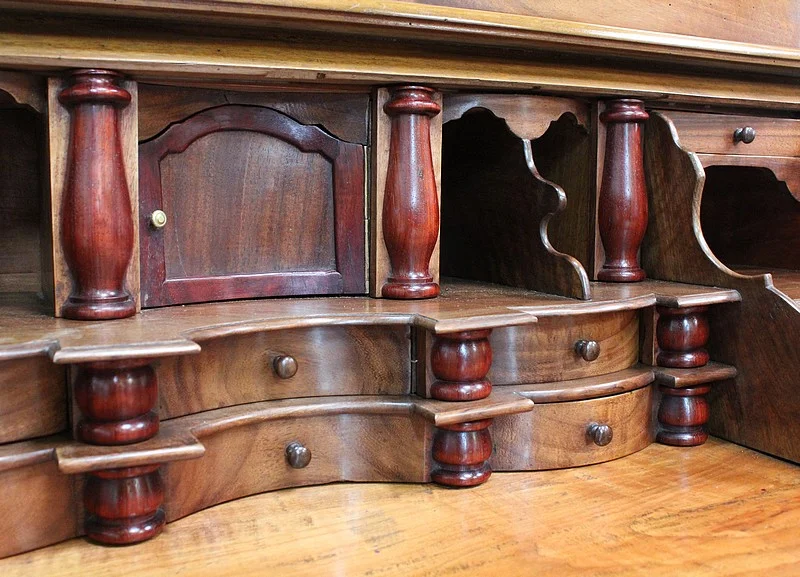 FRENCH BUREAU BOOKCASE