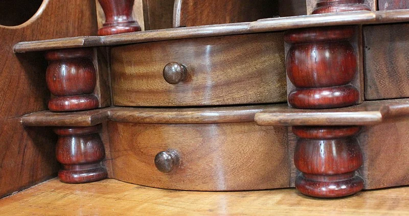 FRENCH BUREAU BOOKCASE