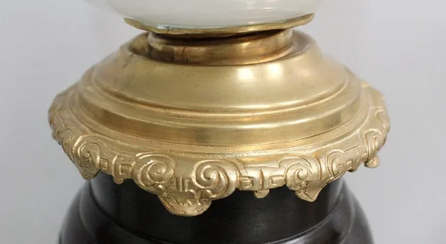 Paire de Lampes Asiatiques à Patine Brune – 1900