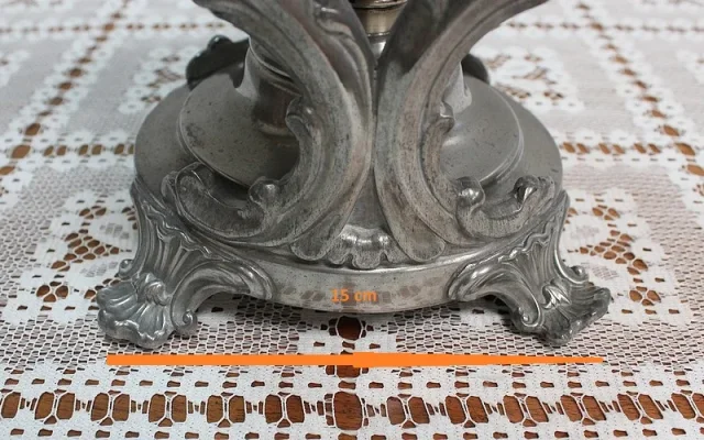 Samovar en Cuivre Argenté, style Louis XV – 2ème moitié du XIXe