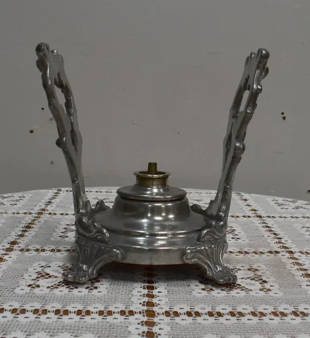 Samovar en Cuivre Argenté, style Louis XV – 2ème moitié du XIXe