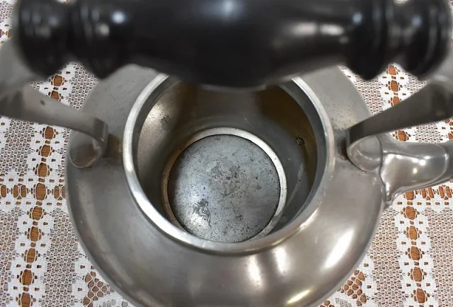 Samovar en Cuivre Argenté, style Louis XV – 2ème moitié du XIXe