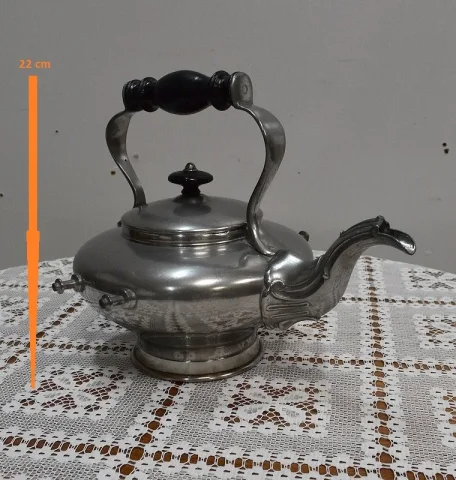 Samovar en Cuivre Argenté, style Louis XV – 2ème moitié du XIXe
