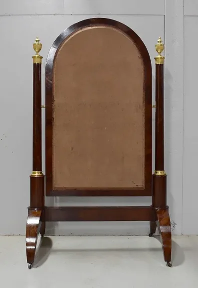FRENCH EMPIRE PERIOD CHEVAL MIRROR