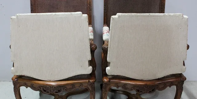 PAAR FRANSE REGENCYSTIJLSTOELEN
