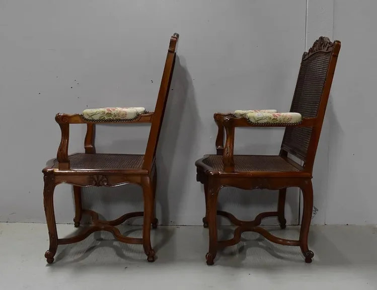 PAAR FRANZÖSISCHER REGENCY-SESSEL