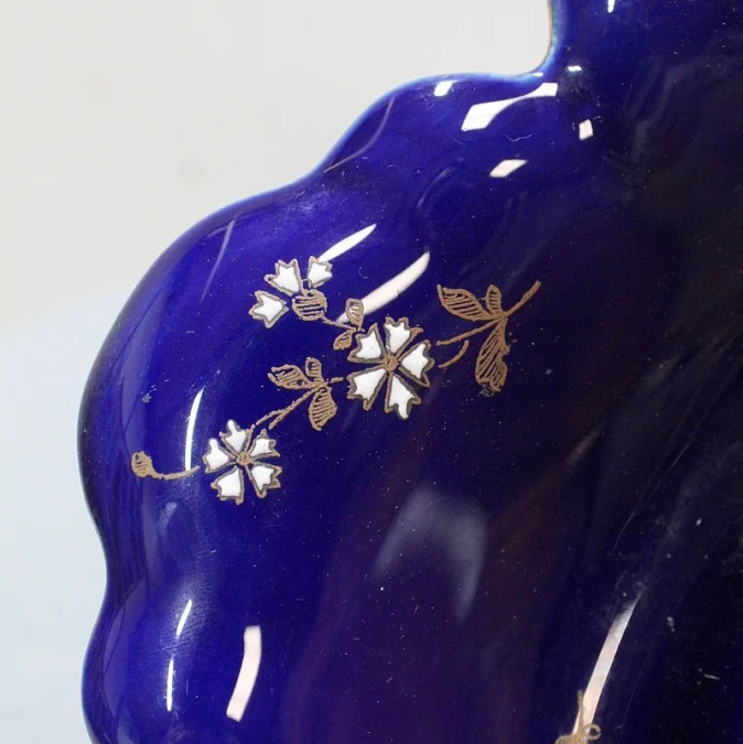 Coupe en Porcelaine Bleue de Lunéville, Napoléon III – 2ème partie du XIXe