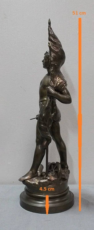 Bronze « Allégorie de la Patrie » – XIXe