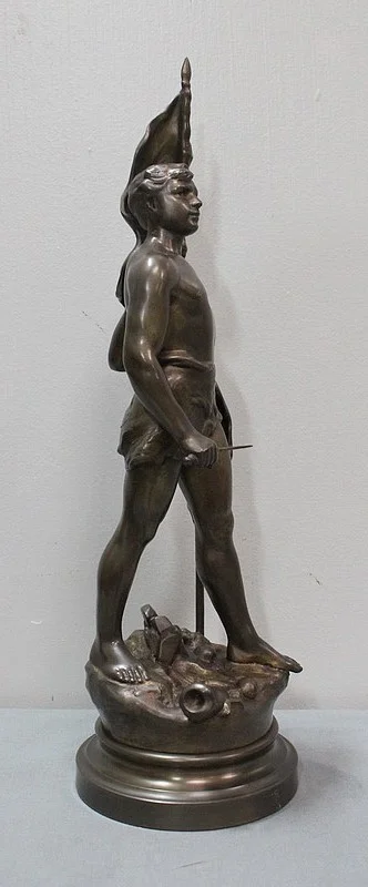 Bronze « Allégorie de la Patrie » – XIXe