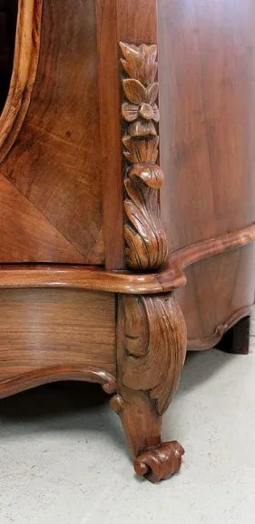 NAPOLEON III PERIOD DISPLAY CABINET
