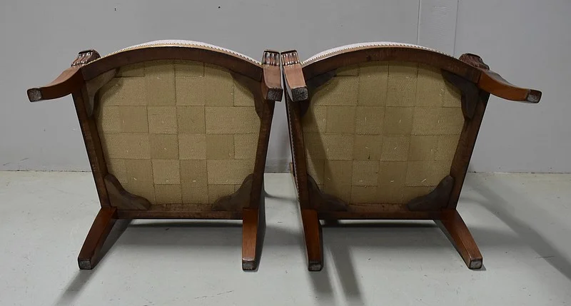 PAAR FRANSE STIJLSTOELEN VAN HET KEIZERLAND