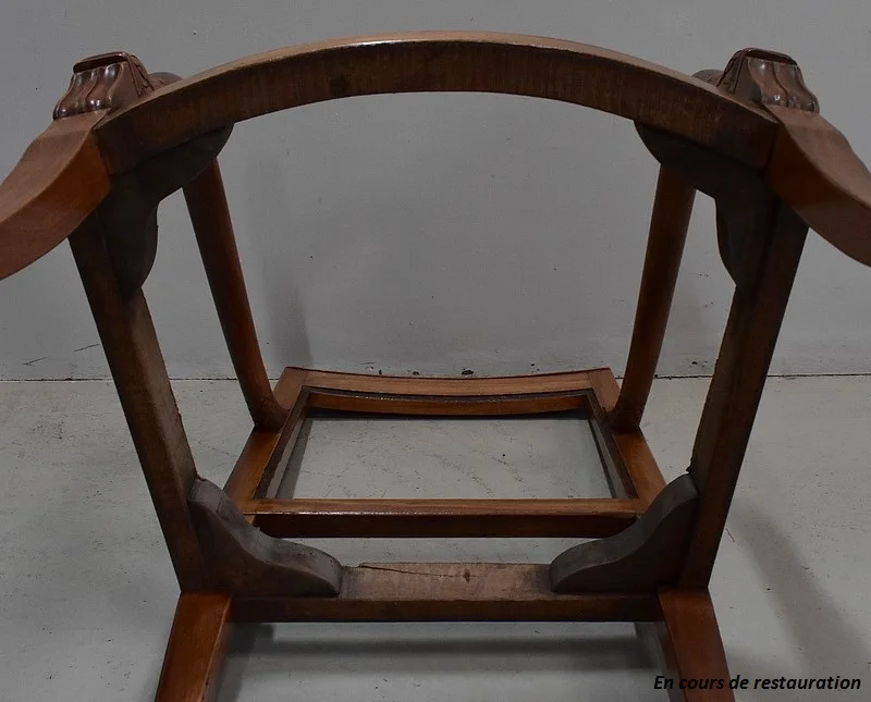 PAAR FRANSE STIJLSTOELEN VAN HET KEIZERLAND