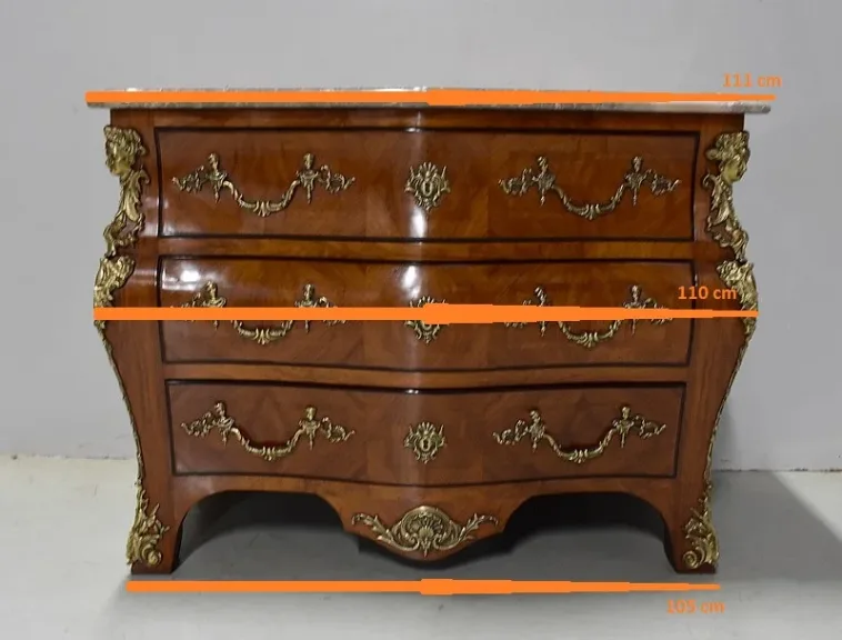 FRENCH REGENCY STYLE CHEST OF DRAWERS