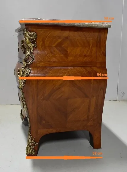 FRENCH REGENCY STYLE CHEST OF DRAWERS