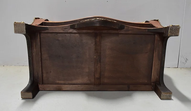 Commode Tombeau en Acajou Blond, style Régence – Milieu XXe