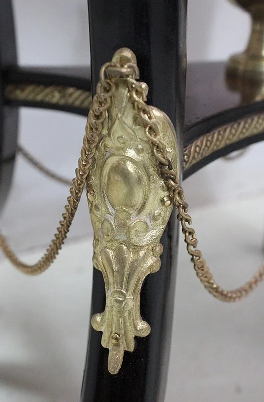 Jardinière en Placage de Ronce de Thuya et bois noirci, époque Napoléon III – XIXe