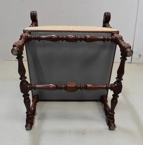 PAAR VON LOUIS XIII STIL-SESSELN