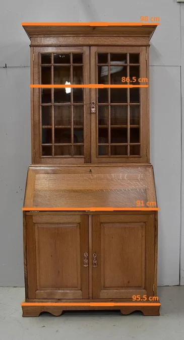 ENGLISH BUREAU BOOKCASE