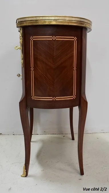 FRENCH TRANSITION STYLE CHEST OF DRAWERS